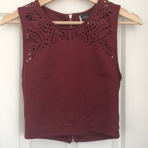Sparkle & Fade Crop Tank